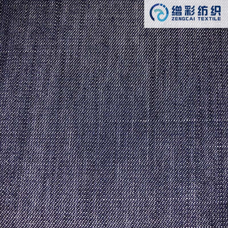 棉天丝竹节牛仔